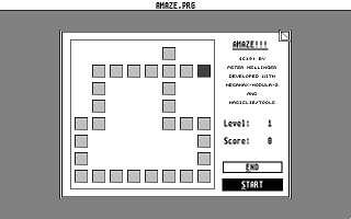 Amaze!!! atari screenshot